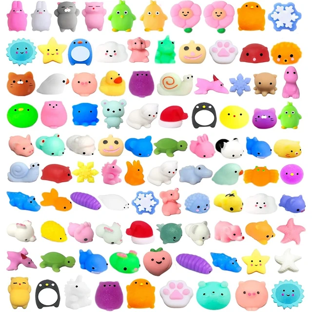 Pack Surprise 5 mochis, squishy pas cher