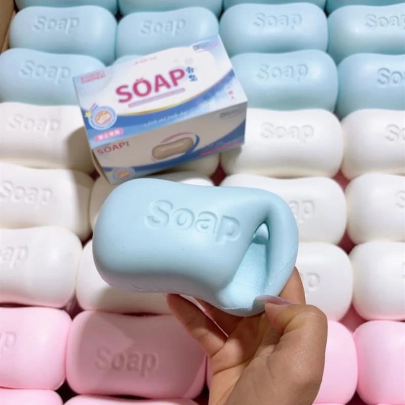 Savon Squishy Bleu, squishy anti-stress kawaii